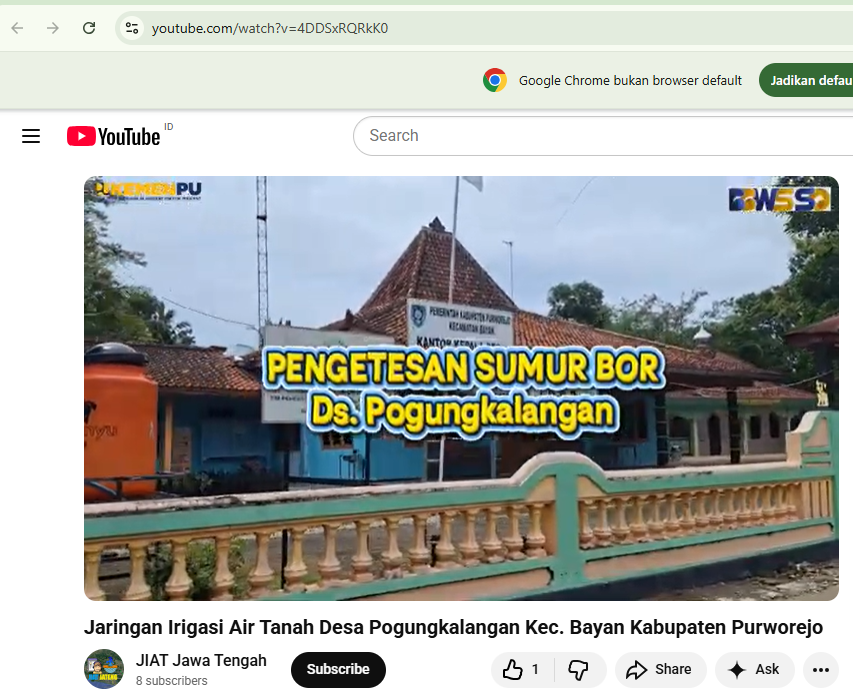 Bantuan Sumur Bor JIAT